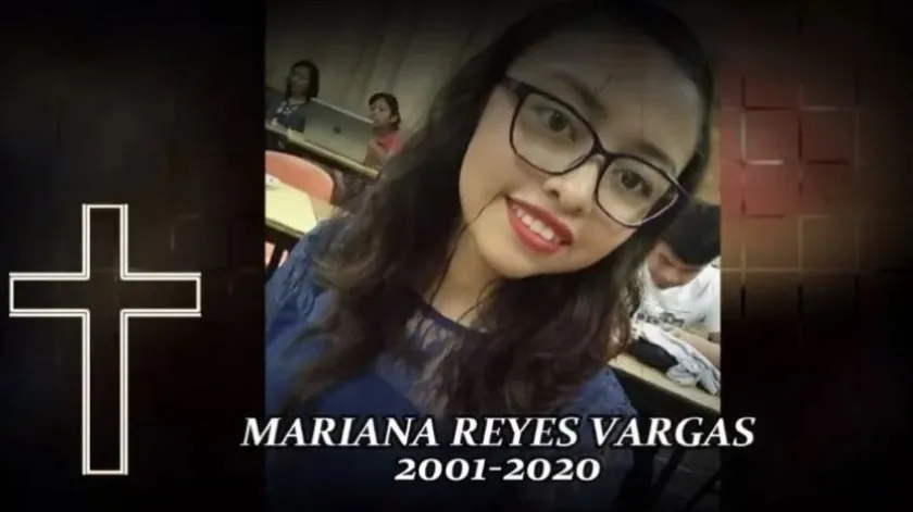 Foto en memoria de Mariana Reyes