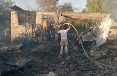 Explota polvorín en Tezontepec de Aldama