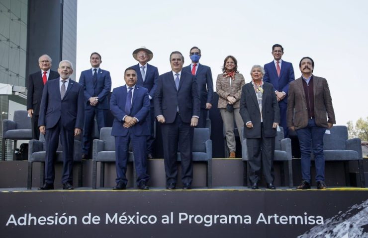 México firma adhesión al proyecto Artemisa