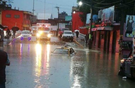 Inundación en Huejutla