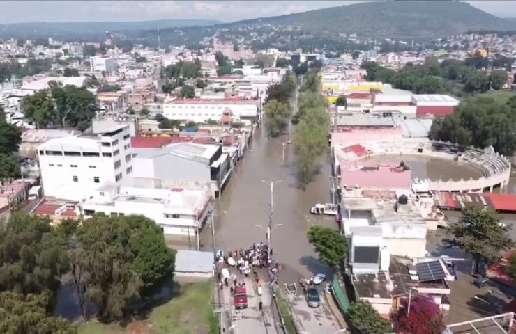 Inundación en Tula