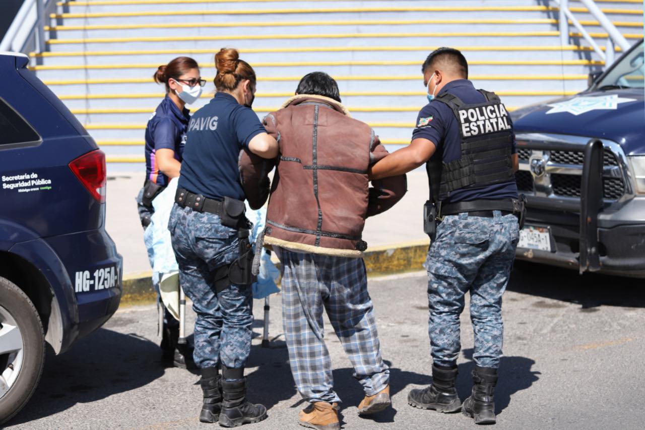 Policía estatal localiza adulto mayor extraviado » Hidalgo Ahora