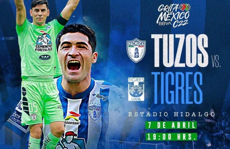 7 de abril partido Tuzos Tigres