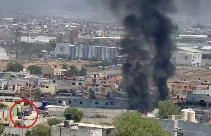 Incendio en Zempoala