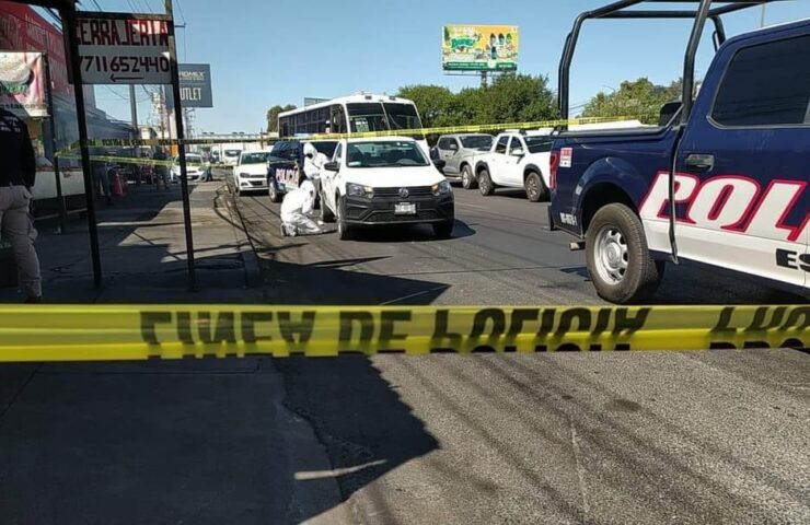 Balacera en Pachuca por accidente vial deja un herido