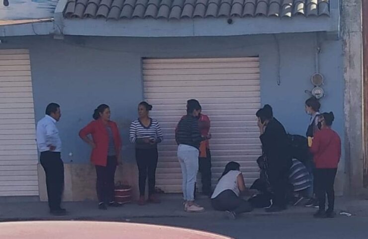 Bebé nace a plena calle en Tulancingo