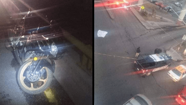 Muere motociclista en Pachuca al caer de puente vehicular