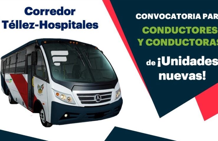 Convocatoria para choferes de nueva ruta del Tuzobús