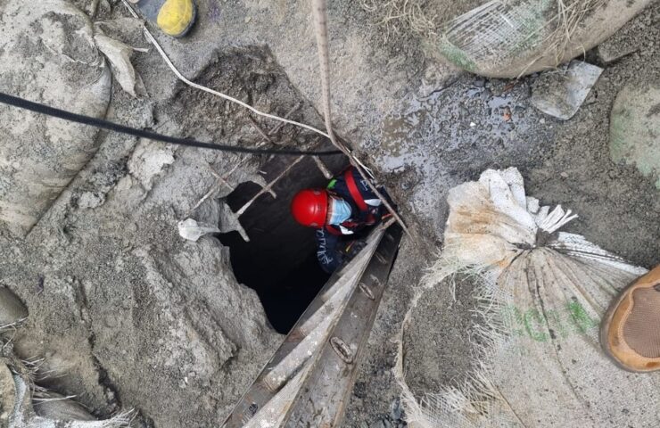 Trabajadores quedan atrapados en un túnel bajo avenida de Pachuca