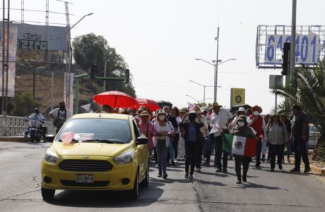 Marcha a favor del INE en Pachuca desata burlas de la población