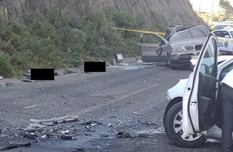 Choque fatal en corredor de la montaña Pachuca Hidalgo