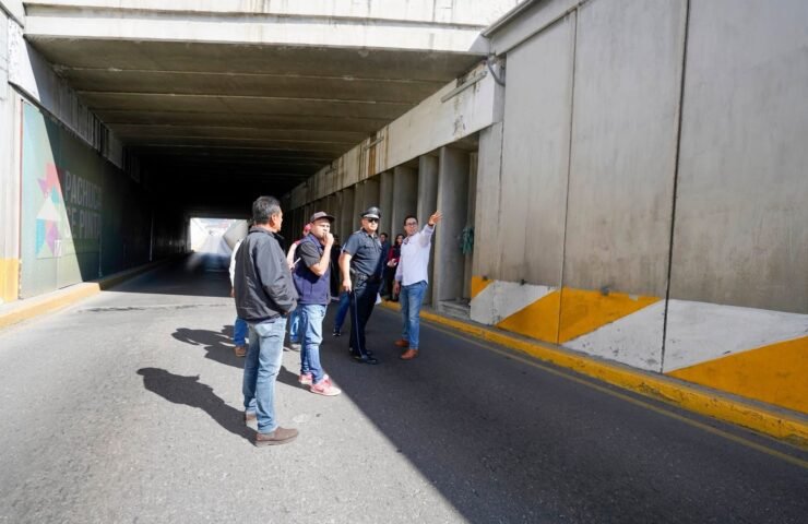 Alcalde Jorge Reyes supervisa obras en Rio de las Avenidas para prevenir accidentes