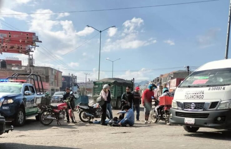 detienen presunto ladron de camioneta en Tulancingo